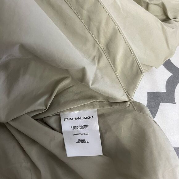 JONATHAN SIMKHAI
Waverly Cotton Poplin Wrap Blouse NWT Size XS - Picture 7 of 9